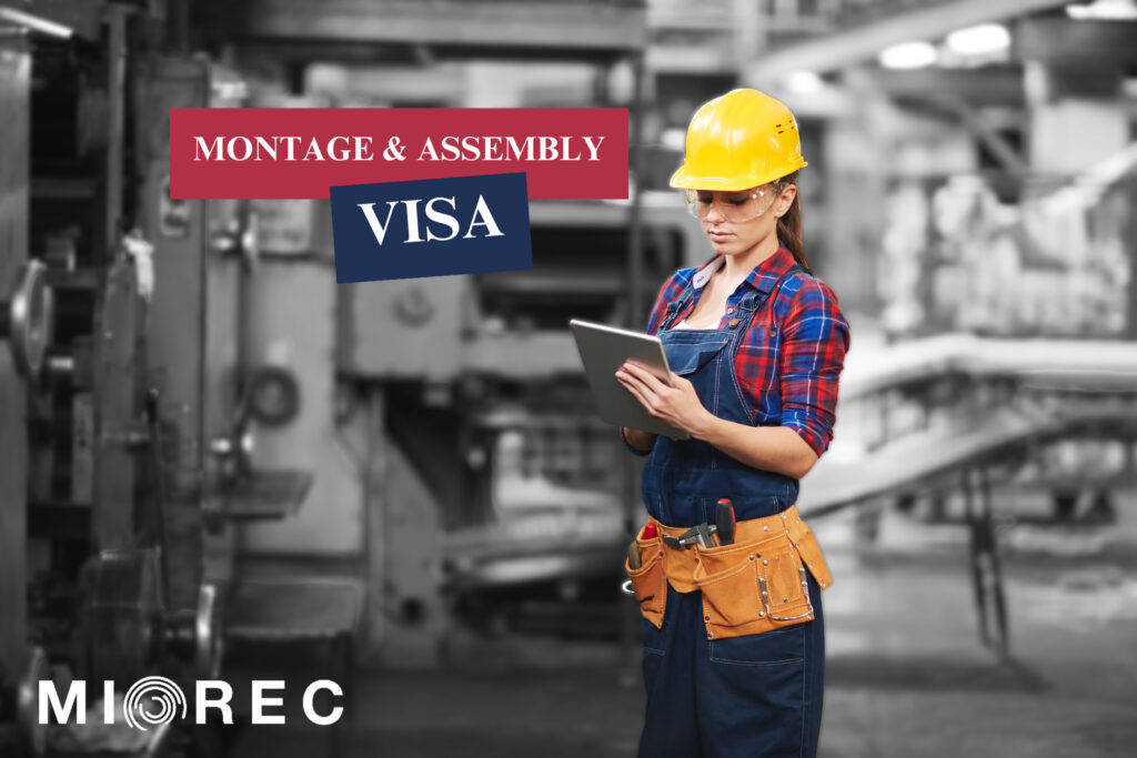 montage/assembly visa